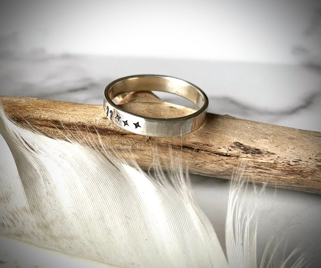 11:11 Ring | Sterling Silver Angel Number Ring