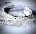 Andromeda Cuff | Sterling Silver Moon and Star Cuff Bracelet