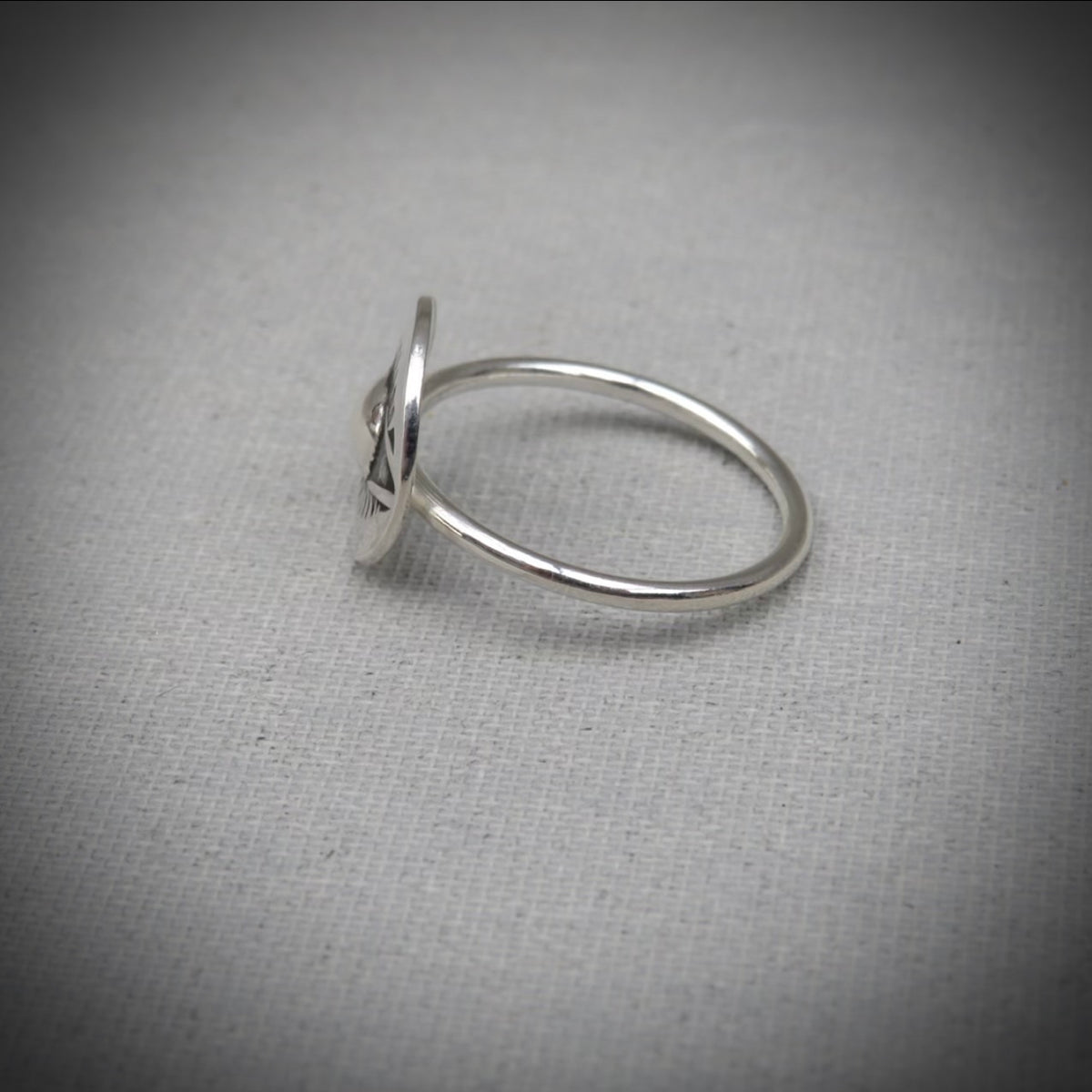 Nazar Ring | Sterling Silver Evil Eye Ring