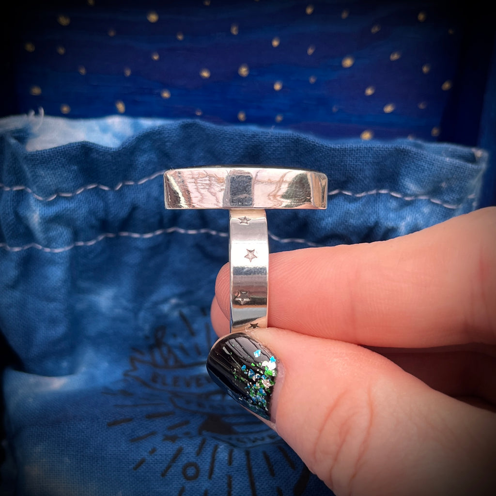 Lumia Ring | Sterling Silver Labradorite Talisman Rings