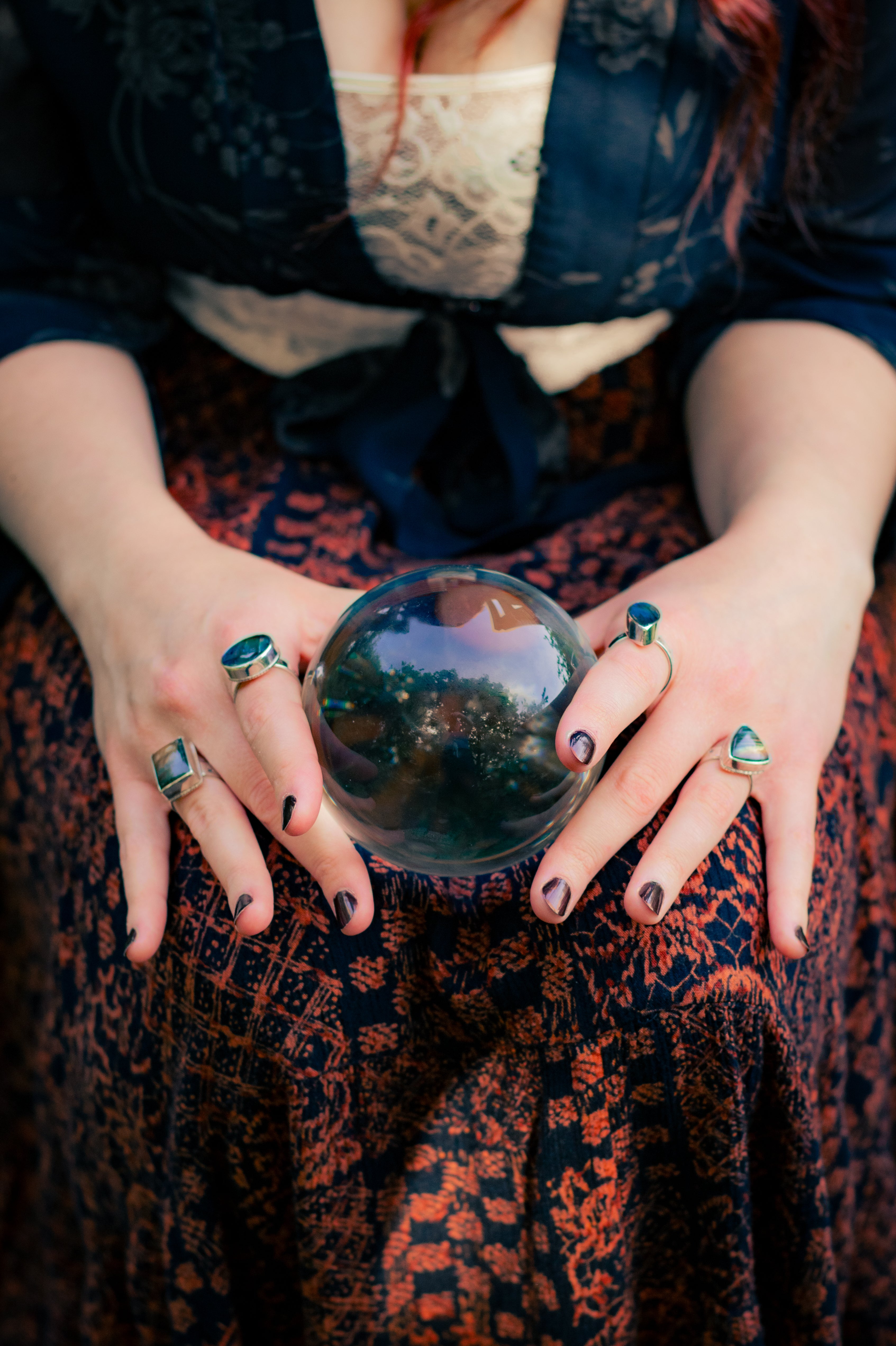 Lumia Ring | Sterling Silver Labradorite Talisman Rings