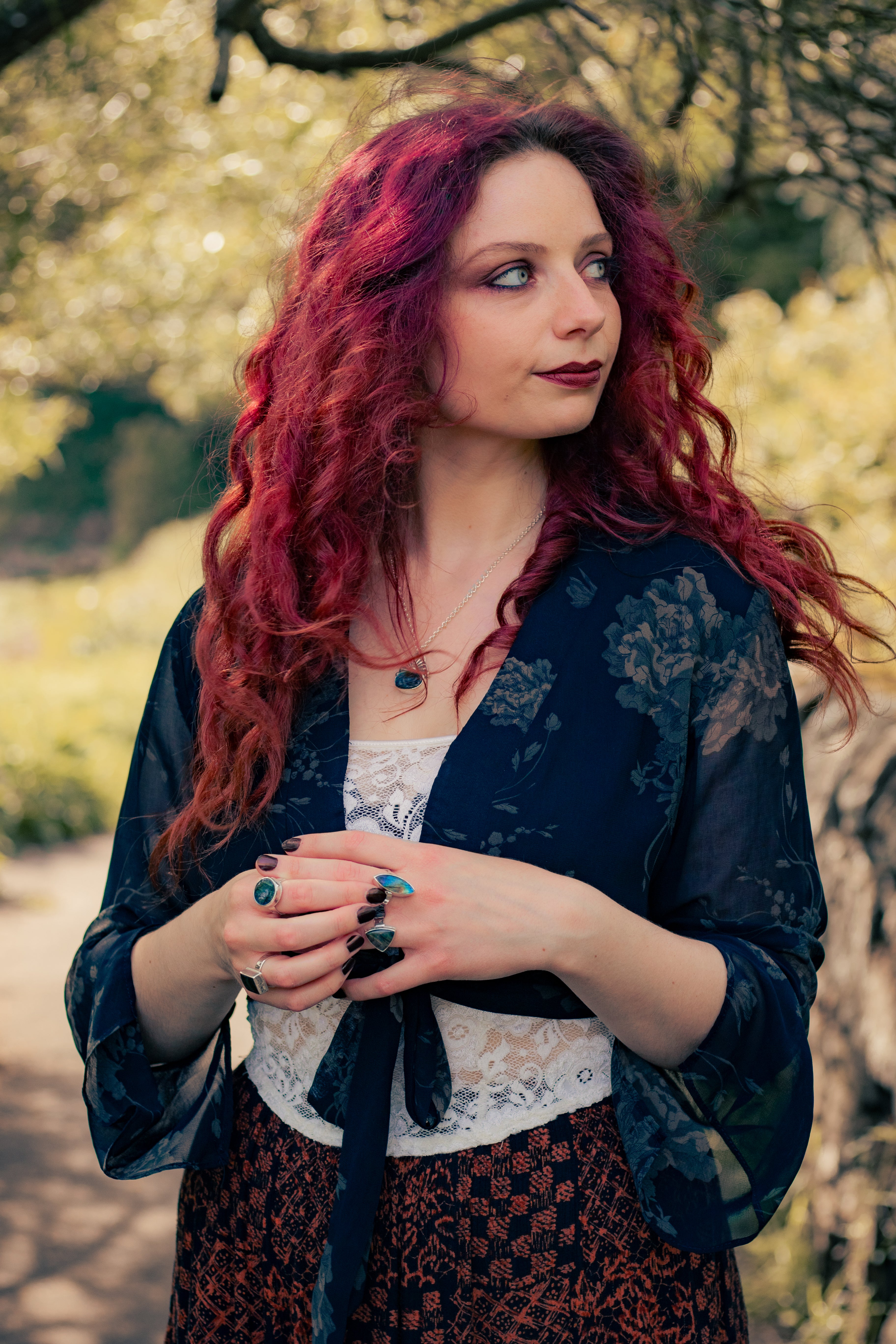 Lumia Ring | Sterling Silver Labradorite Talisman Rings